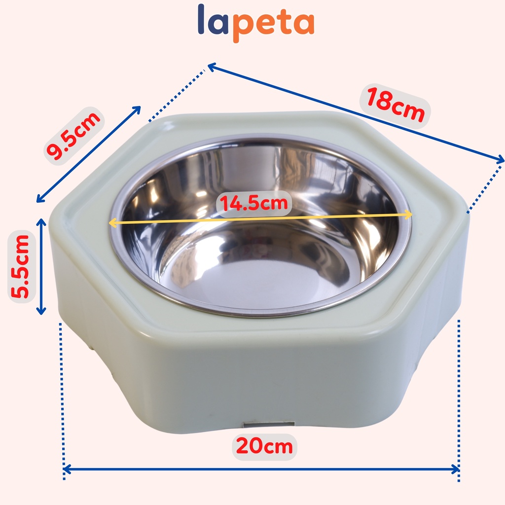 Bát ăn cho chó mèo, khay nước tự động lắp ghép thành bộ cho thú cưng kèm bình 500ml