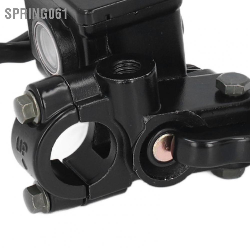 Spring061 22mm Hydraulic Brake Master Lever Right Hand with Cable Replacement for CRF50 CRF70 CRF80 XR50 XR70 Pit Bike