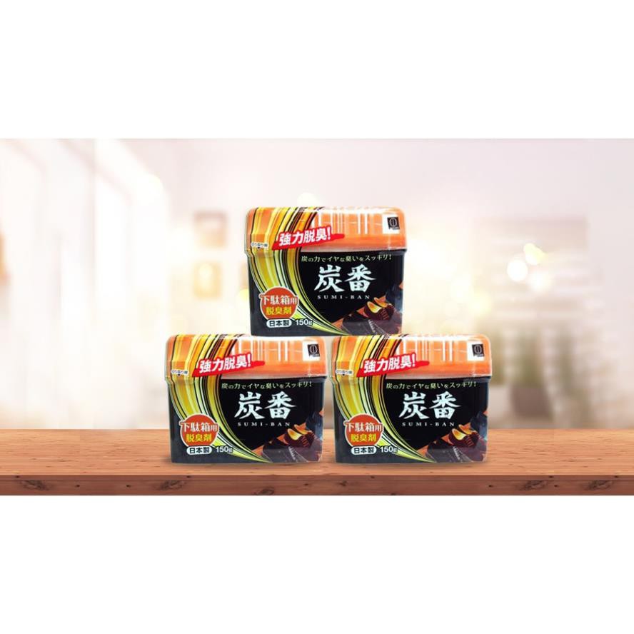 Hộp sáp khử mùi tủ giày 150g, công nghệ khử mùi nano và than hoạt tính⚡𝗙𝗥𝗘𝗘 𝗦𝗛𝗜𝗣 ⚡giúp cho tủ giày của bạn không