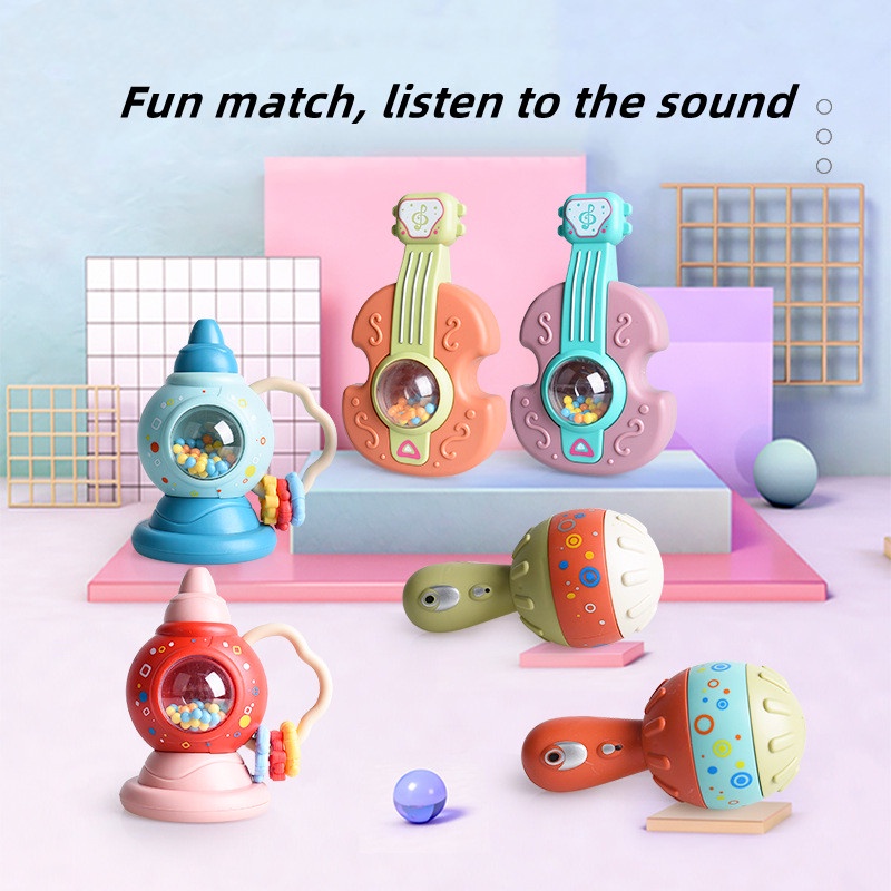 Lục Lạc Đồ Chơi Vui Nhộn Dành Cho Bé 0-3 Tuổi