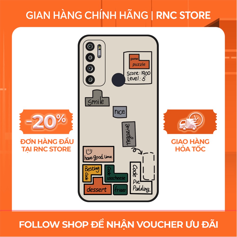 Ốp lưng Vsmart Joy 3/Joy 4/Bee 3/Star 3/Aris/....dẻo đen viền bảo vệ camera hình Xếp hình