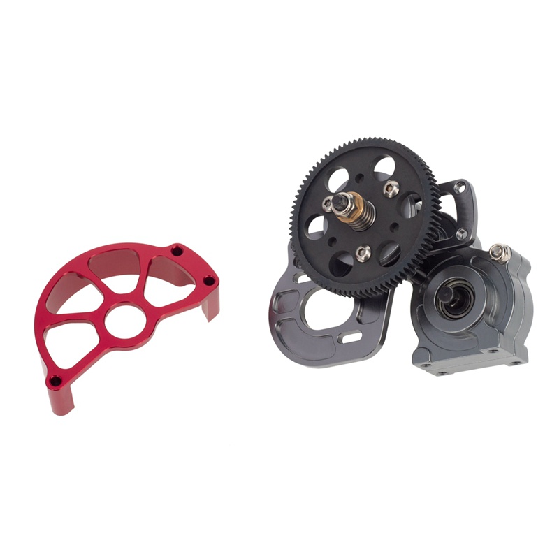 Hộp Truyền Động Bánh Răng Kim Loại CNC Cho Xe Điều Khiển Từ Xa Axial SCX10 90016 90021 1 / 10