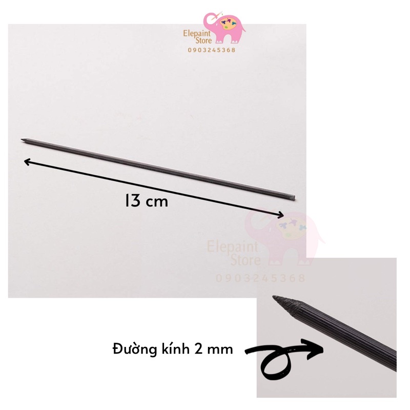 Hộp 12 ruột chì STAEDTLER Mars Carbon