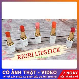 [CHÍNH HÃNG] Son Dưỡng Môi RIORI Lipstick 03 - Plum Red Tự hào Là Bán Chạy Nhất Trong Những Năm Qua