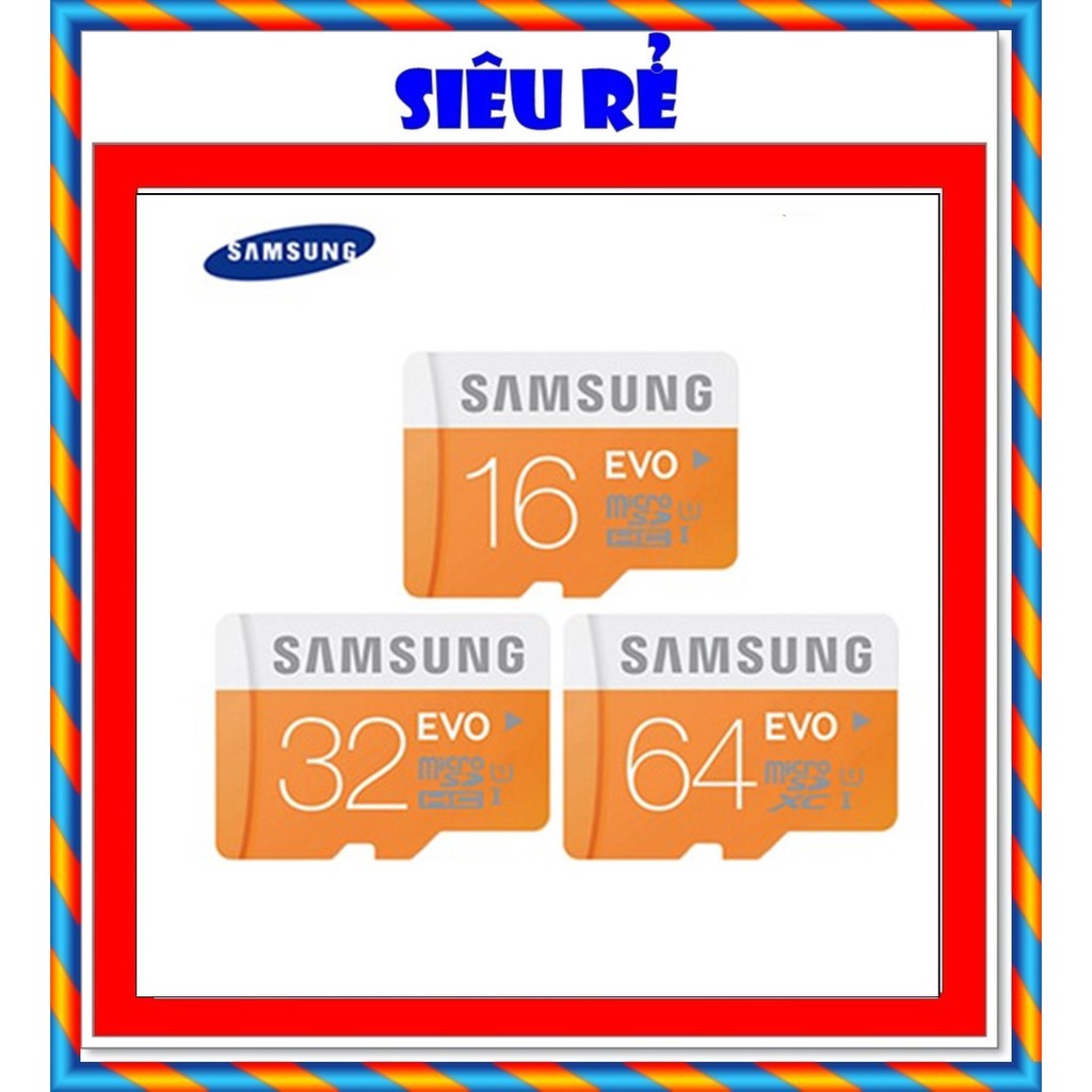 Thẻ Nhớ Samsung 16G,32G,64G Class 10 Tốc độ Cao | BigBuy360 - bigbuy360.vn