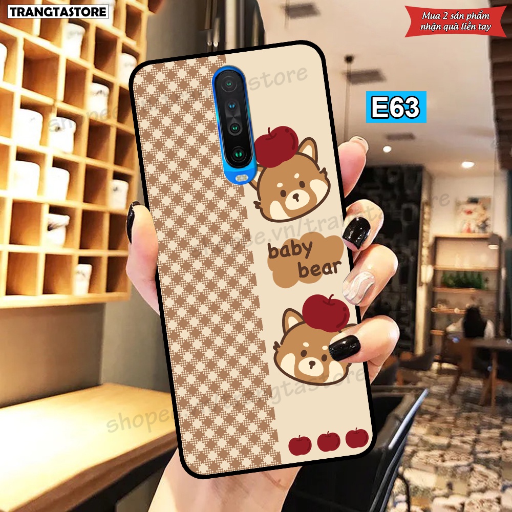 Ốp lưng Xiaomi Redmi K30 - K30 5G - K20 - K20 Pro  in hình dễ thương - rẻ - bền