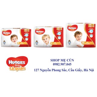 Tã quần/dán Huggies Gold cao cấp M32/L28/XL24/XXL20