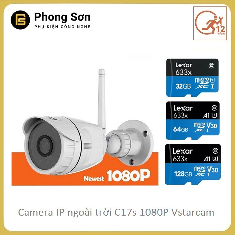 Camera Wifi IP C17s 1080p Ngoài trời Vstarcam ( Bảo hành 12 tháng ) | BigBuy360 - bigbuy360.vn