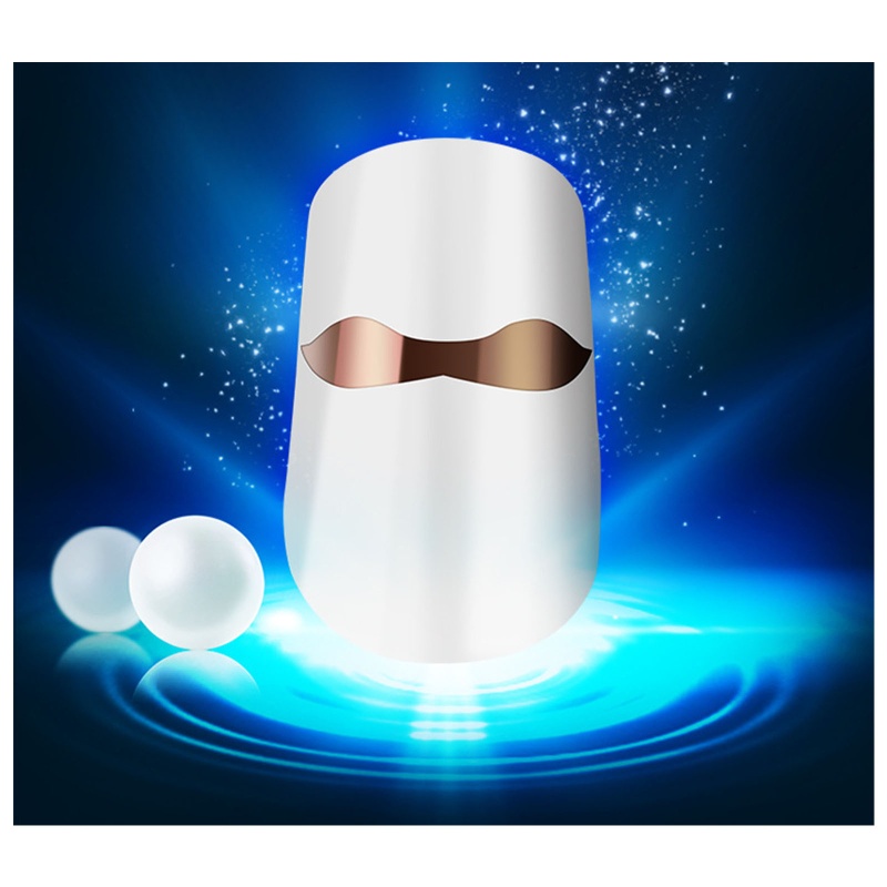 Youyo Đèn Led Photon Ánh Sáng Xanh Lam Đỏ Cam Trẻ Hóa Làn Da 3 Màu