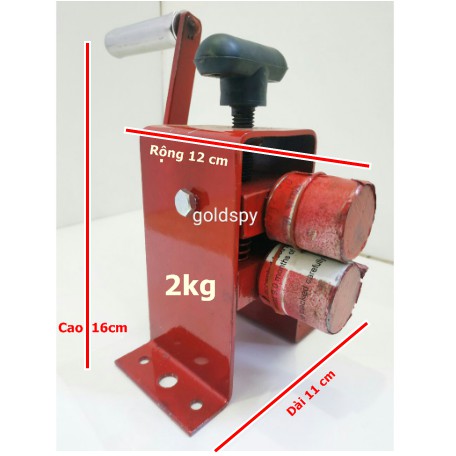 Máy ép biển số INOX xe máy - ô tô