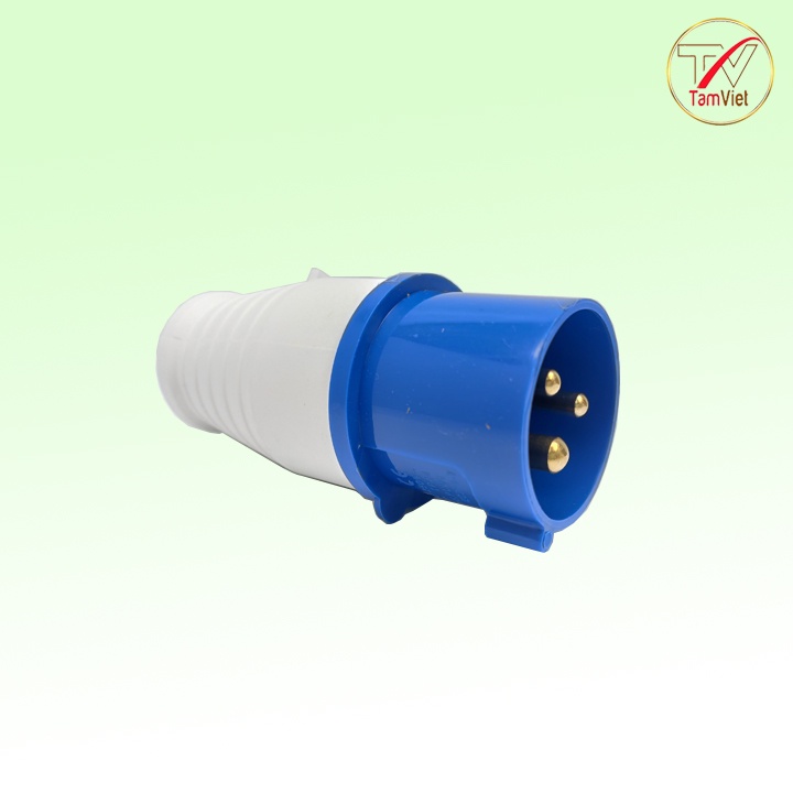 Phích cắm công nghiệp Tâm Việt, Phích cắm điện 16A 1 pha 3 chấu 220V