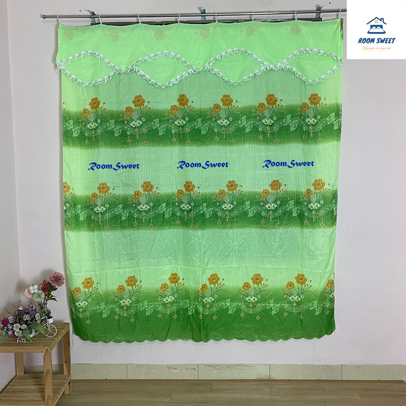 RIDO NGĂN PHÒNG GẤM SAO CÓ MÓC TREO SẴN MÀN CỬA SỔ , CHỐNG NẮNG, TRANG TRÍ NHÀ CỬA DỄ LẮP ĐẶT