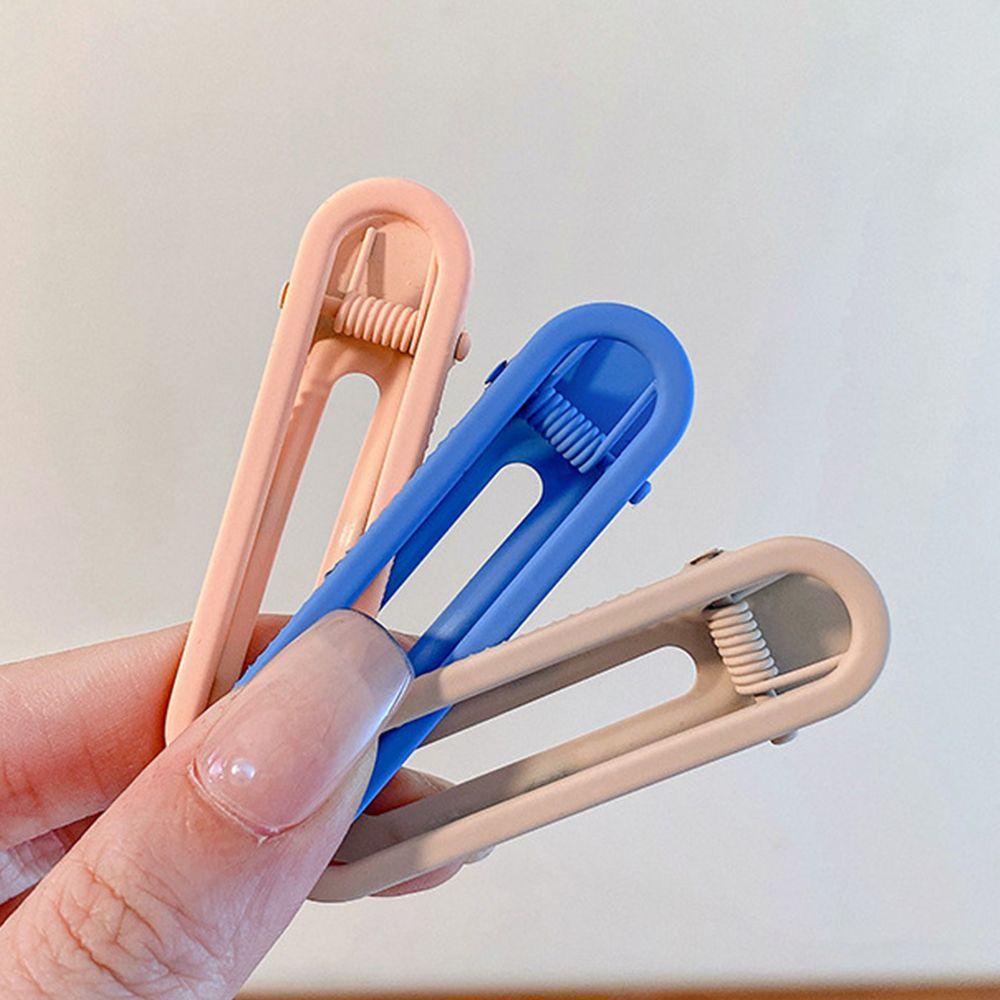 FORBETTER Kẹp Tóc Mỏ Vịt Phong Cách Hàn Quốc Ngọt Ngào Đơn Giản Cho Nữ