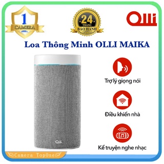 Loa thông minh & trợ lý ảo olli maika màu xám.