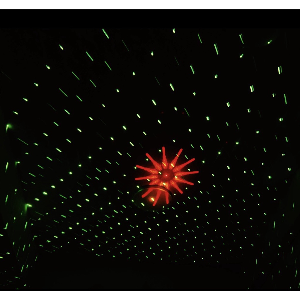 Đèn laser bay phòng mini 60 hình cảm biến theo nhạc thế hệ mới nhỏ gọn cho - ảnh sản phẩm 6