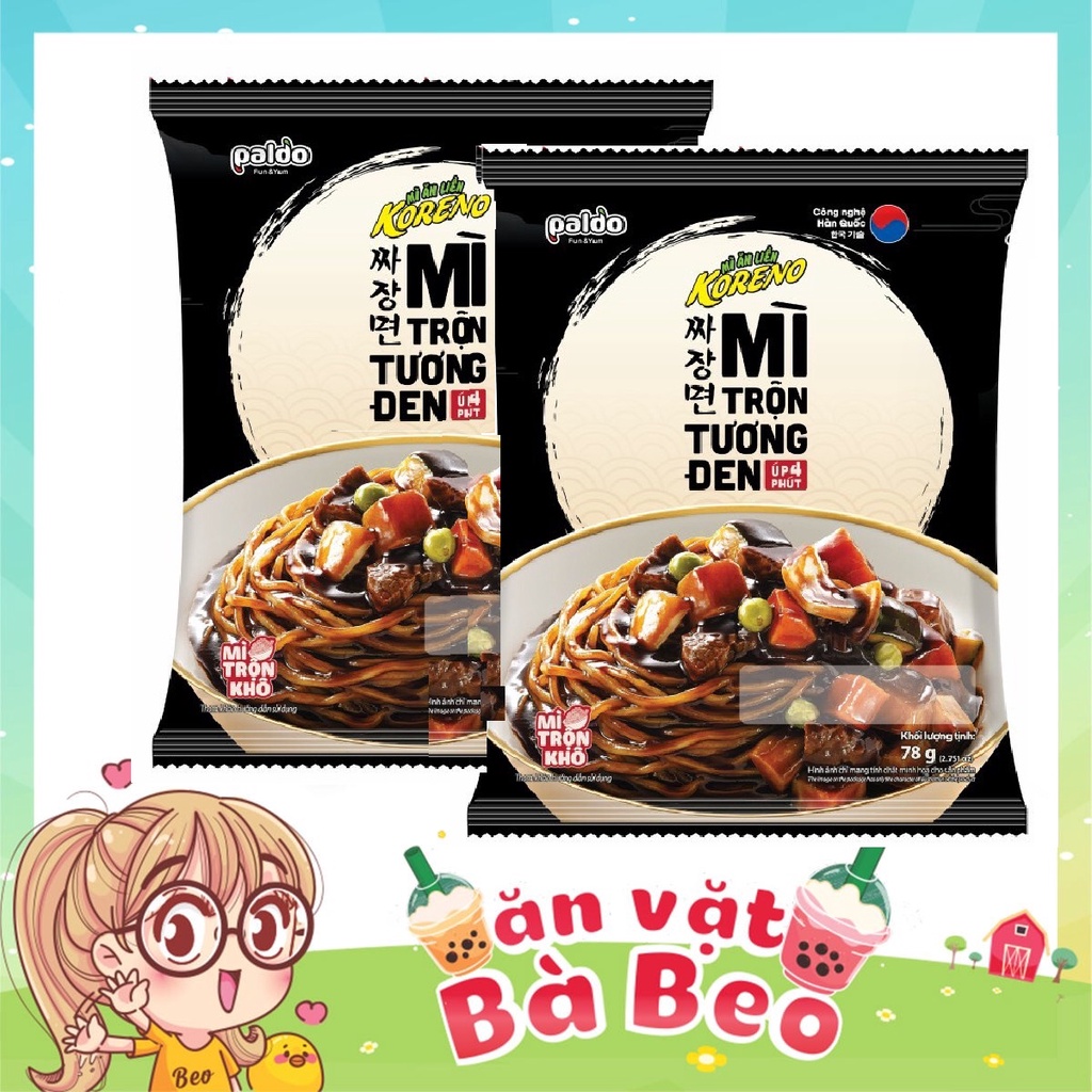 MÌ TRỘN TƯƠNG ĐEN KORENO HÀN QUỐC | BigBuy360 - bigbuy360.vn