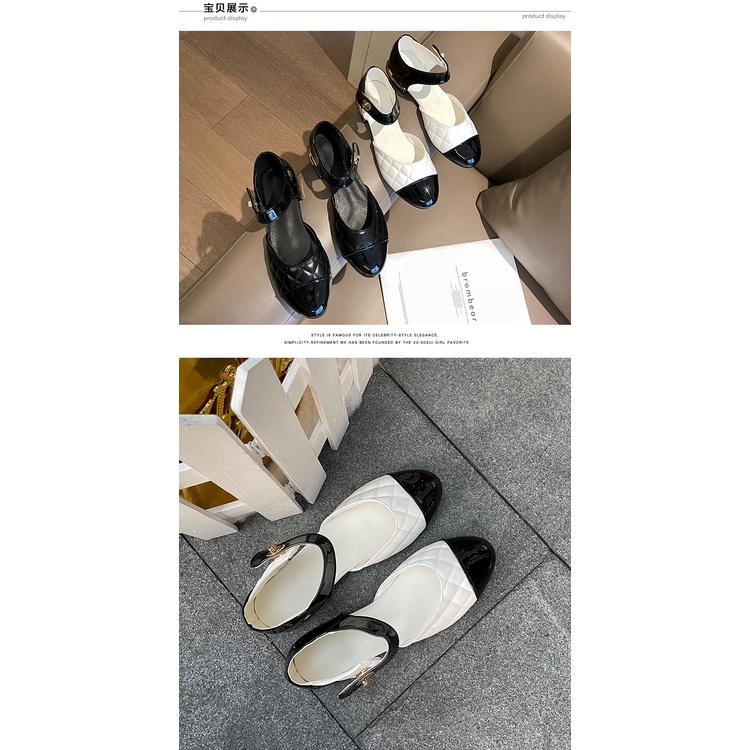 GIÀY MARY JANE BỆT MŨI TRÒN