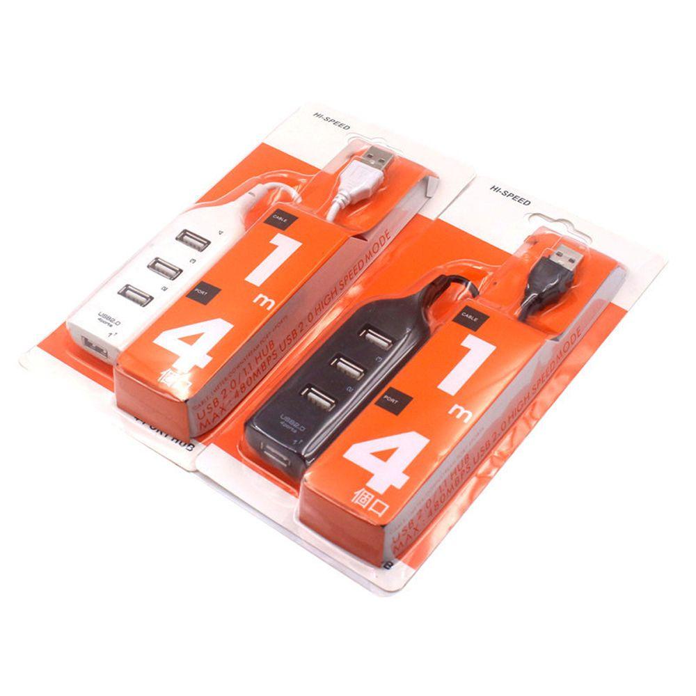 4 cổng usb 2.0 hub mini 4 cổng usb splitter hub bộ chuyển đổi máy tính xách tay bộ thu thiết bị ngoại vi phụ kiện bộ chuyển đổi nguồn