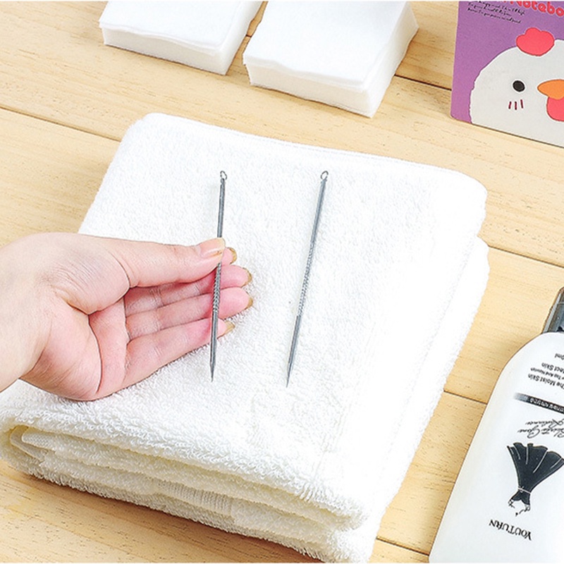 Que nặn mụn cao cấp, cây nặn mụn trứng cá hai đầu 12 cm dùng trong spa