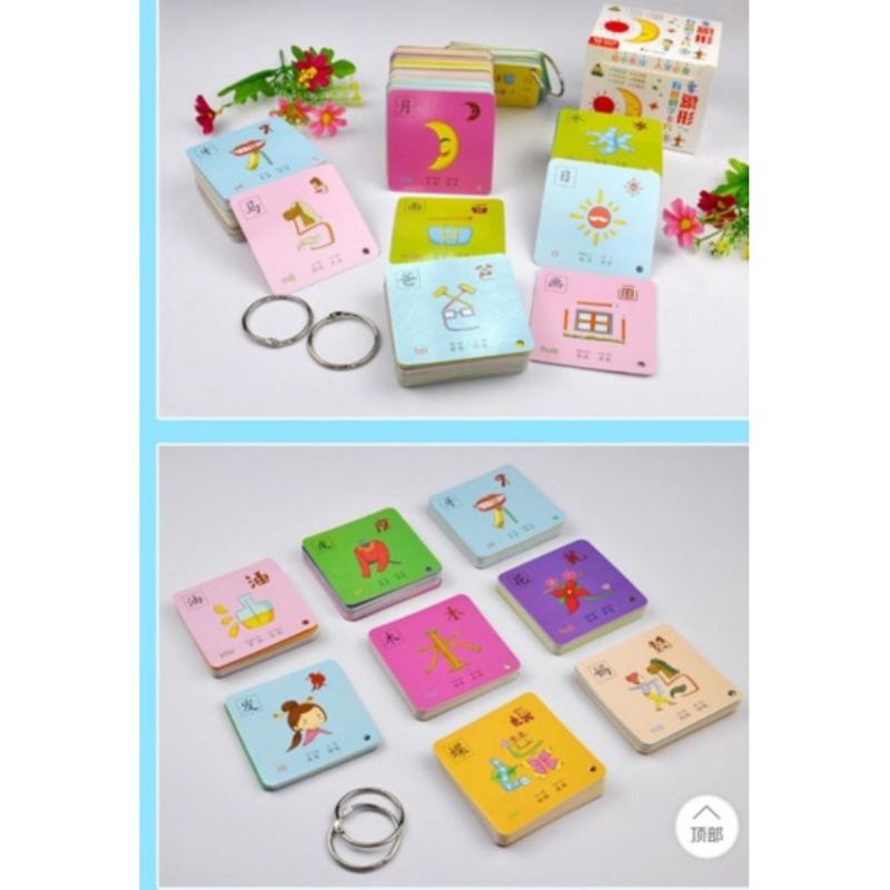 Flashcards học tiếng Trung có video dễ học từ cơ bản đến nâng cao dành cho bé và cho người học tiếng Trung
