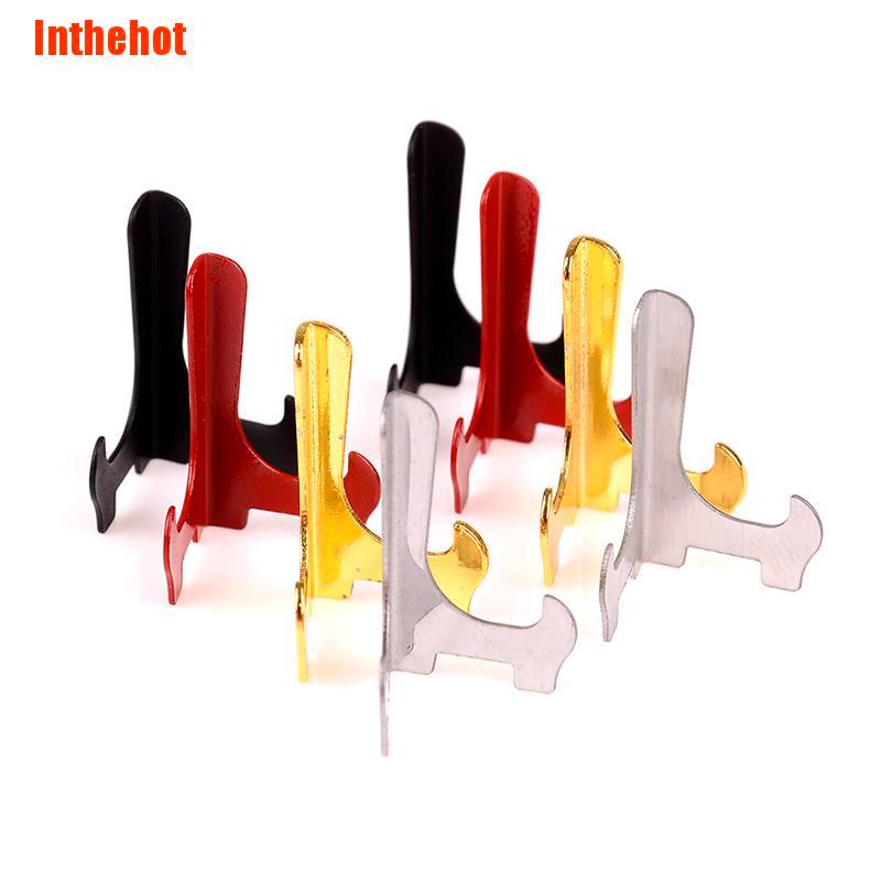 Bộ 2 Giá Đỡ Đĩa Sắt Mini Tỉ Lệ 1: 12 Dành Cho Búp Bê