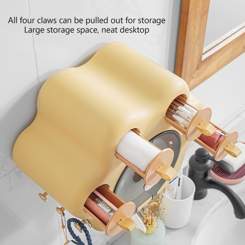 Giá Đỡ Cuộn Giấy Vệ Sinh Gắn Tường Đa Năng Tiện Lợi