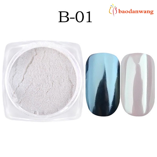 [Hàng mới về] Bột kim tuyến tráng gương trang trí móng tay