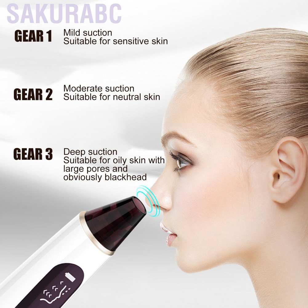 Sakurabc 720P Visible Blackhead Vacuum Cleaner Extractor USB Pore Device