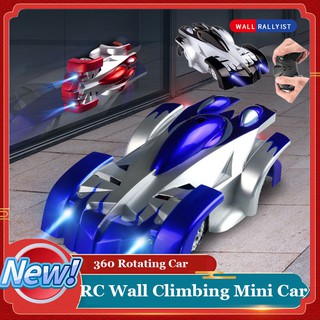 Children RC Wall Climbing Mini Car 360 Rotating Car Wireless Electric Remote Control Drift Race Toys For Kids Christmas Gifts
