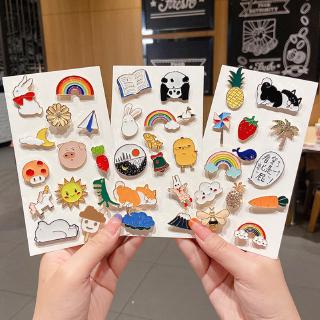 Huy Hiệu Cài Áo Kiểu Hoạt Hình Nhật Bản Đáng Yêu Cho Bé Gái