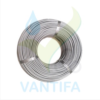 Ống PE 6mm (4x6) MÀU BẠC VANTIFA tưới cây phun mưa, nhỏ giọt