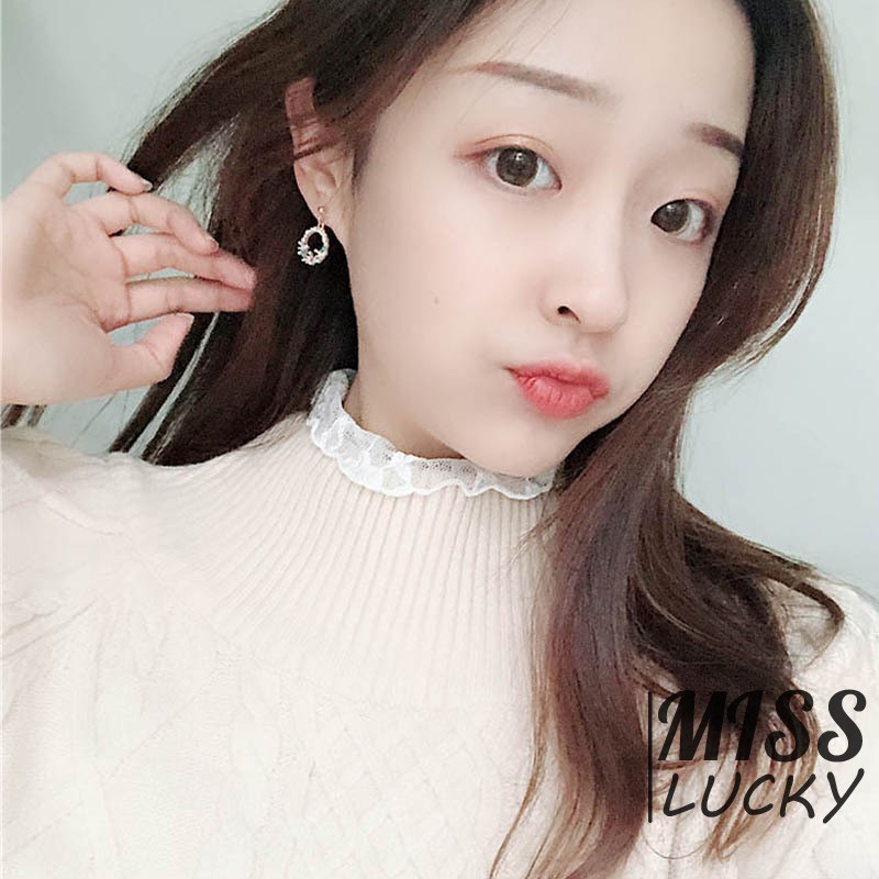 Khuyên tai kiểu dáng thời trang phong cách Hàn Quốc dành cho nữ