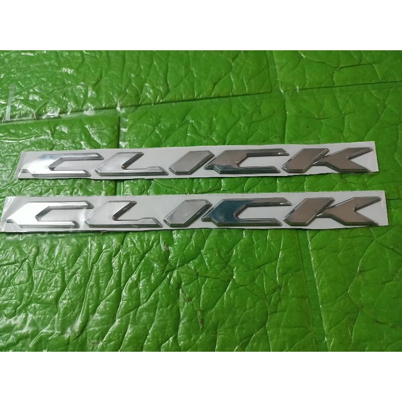 Bộ tem chữ nổi Click thái 2021 New