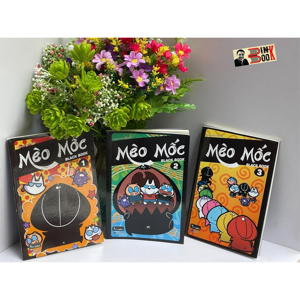 Sách - (Combo 3 tập) MÈO MỐC BLACK BOOK - TẬP 1,2,3 - Mèo Mốc – Skybooks – bìa mềm
