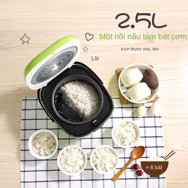 Nồi cơm điện Zhuomei home mini chính hãng nhỏ thông minh loại 1-2-3-4 người tập thể đa năng đơn