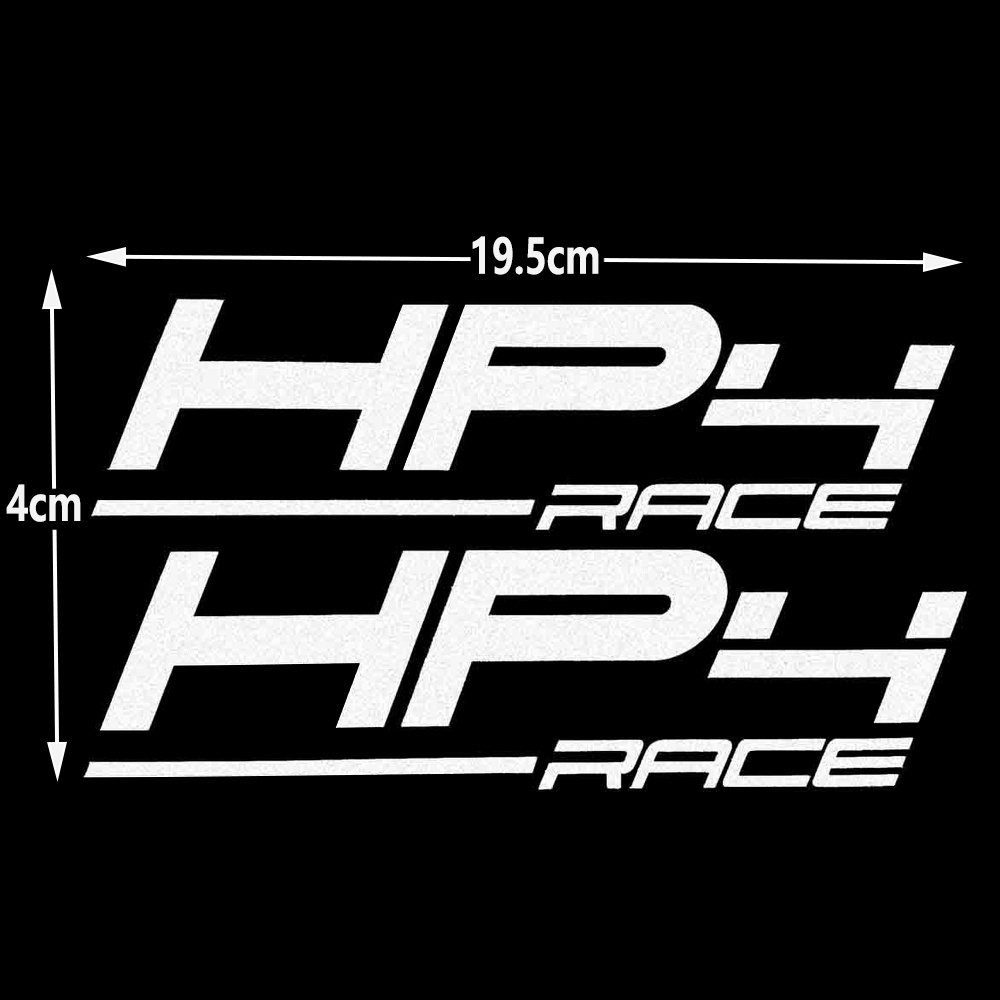 Miếng Dán Trang Trí Kính Chắn Gió Trước Bên Hông Xe Mô Tô BMW HP4 RK DID PIRELLI GoPro Kiểu Retro