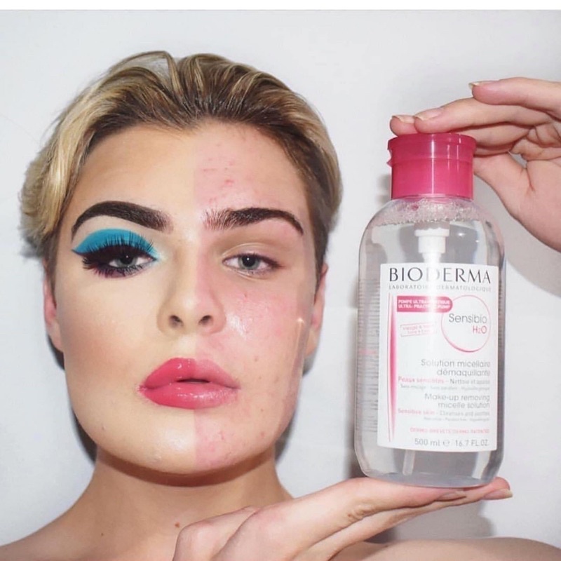 Tẩy trang Bi0derma 500ml hàng Pháp