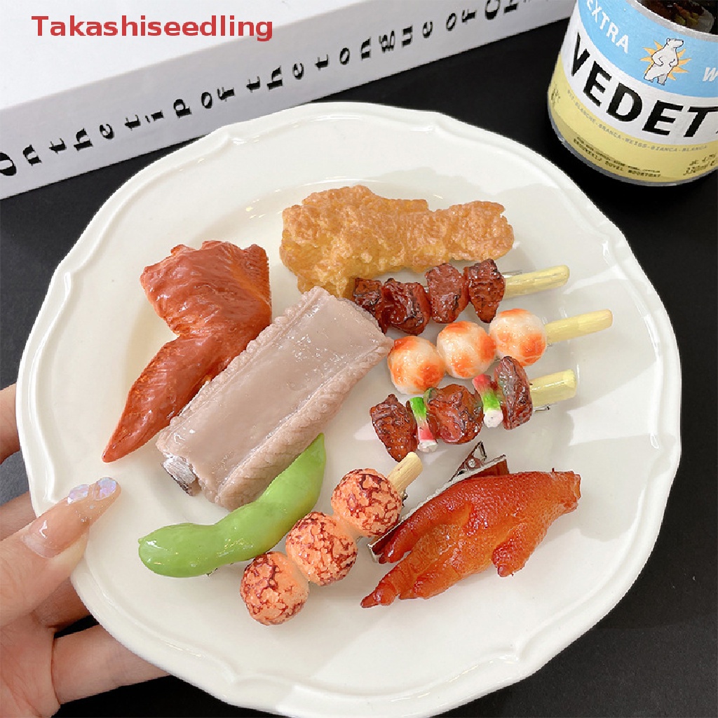 (Takashiseedling) Kẹp Tóc Hình Thức Ăn Vui Nhộn