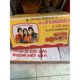 cá mồi 3 cô thái 190g lốc 4hộp