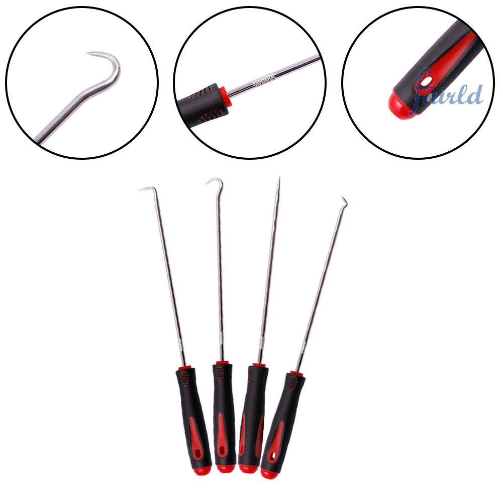 Bộ 4 Dụng Cụ Hỗ Trợ Móc Câu Màu Đen Và Đỏ 240mm