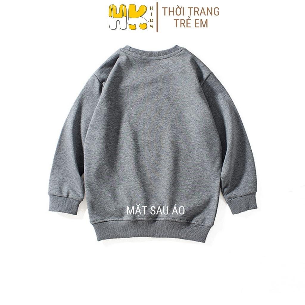 Áo thun dài tay bé trai AKL,hàng cao cấp chất COTTOT mềm mịn, họa tiết phi hành gia Size 120-160  - HK KIDS (2961)