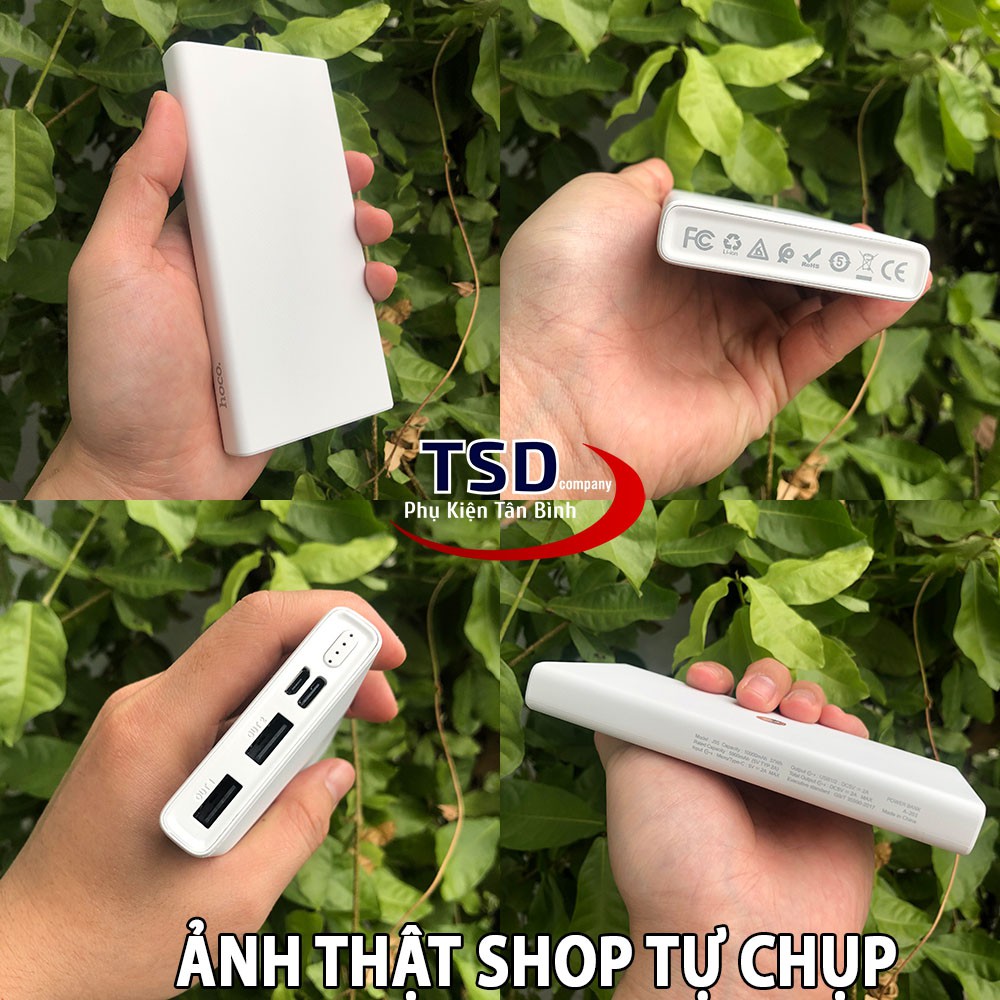 Pin Sạc Dự Phòng Hoco J55 10000mAh Dual USB Chính Hãng