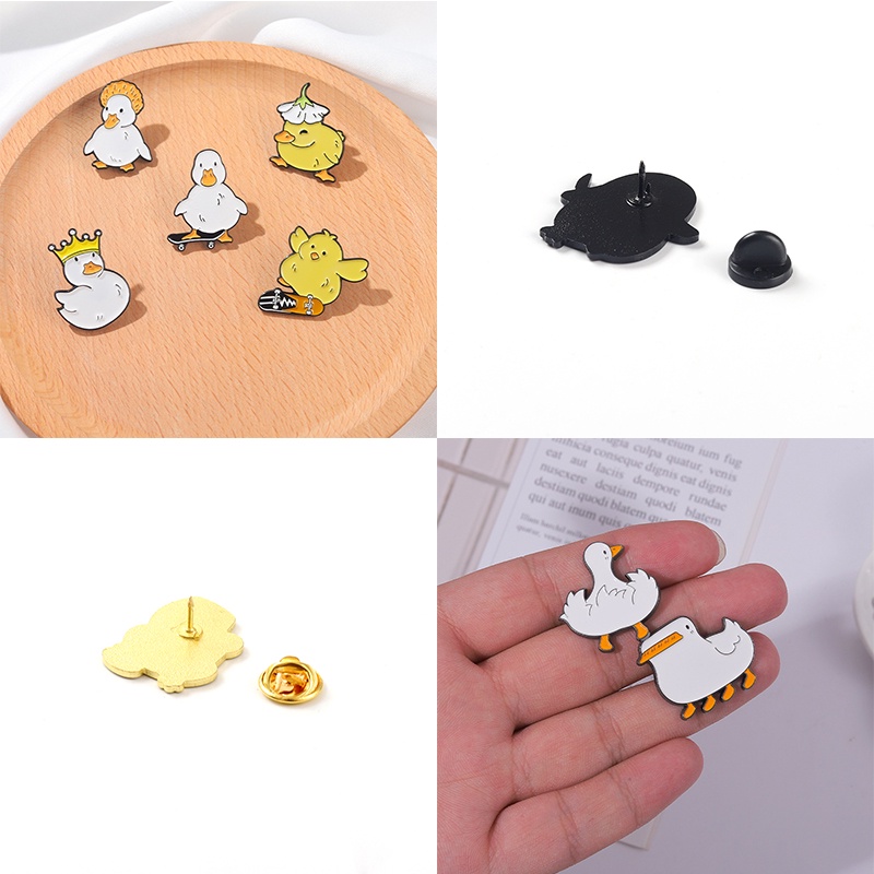 Set 5 Ghim Cài Áo Nhiều Kiểu Dáng Dễ Thương