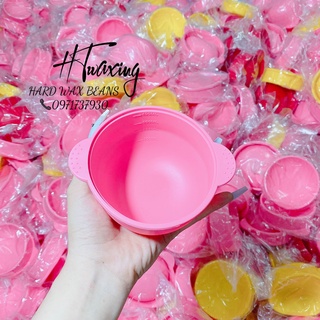 Chén slicon chống dính & 100g sáp wax