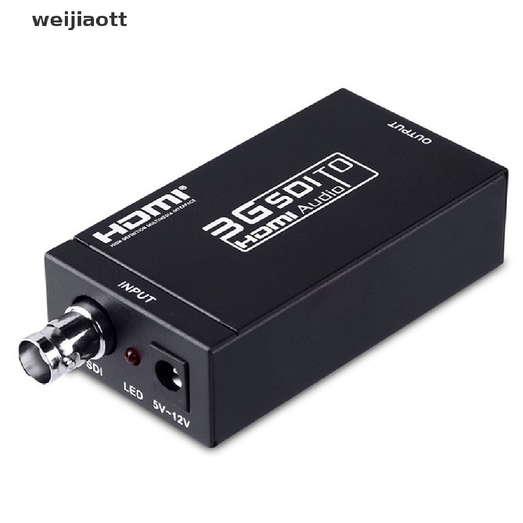 weijiaott HDMI To SDI Video Converter BNC SDI/HD-SDI/3G-SDI Adapter 1080P Camera Theater WT