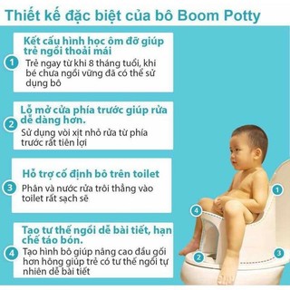 Bô Cho Bé, Bồn Cầu Thu Nhỏ (Mini) - Bô Tập Đi Vệ Sinh Em Bé