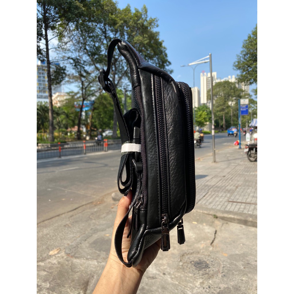 TÚI DA BÒ ĐEO CHÉO - ĐEO BỤNG DB07