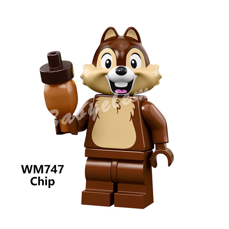 Mô Hình Đồ Chơi Mini 8 Kiểu Hoạt Hình Vịt Huey Chip Dale McDuck Dewey Vịt Louie WM6066