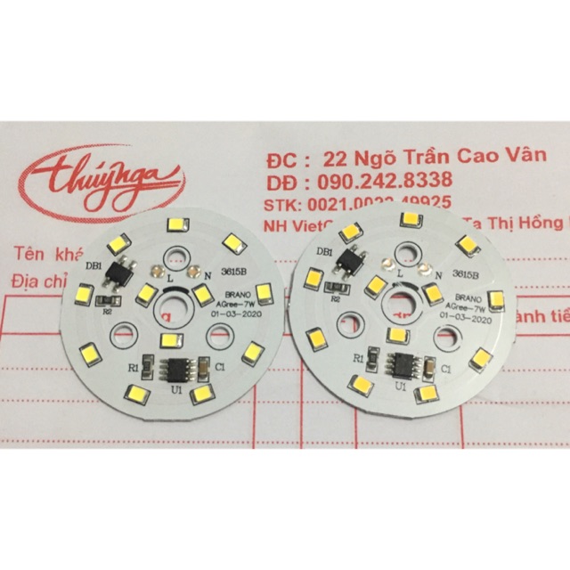 Led vỉ hạt 7w-220v