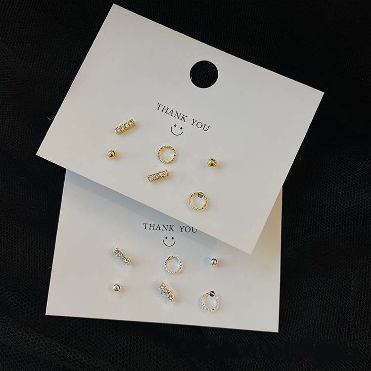 Set 3 Đôi Khuyên Tai Thời Trang Cho Nữ